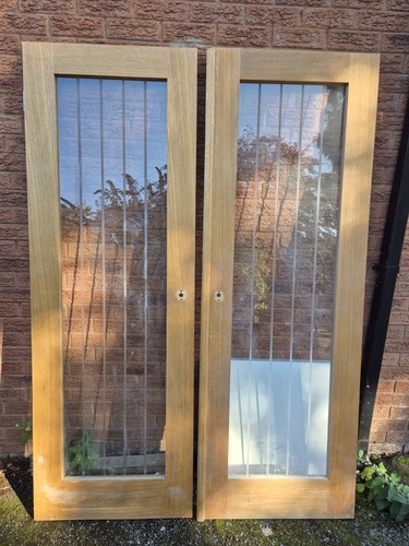 Solid oak internal doors - solid, with