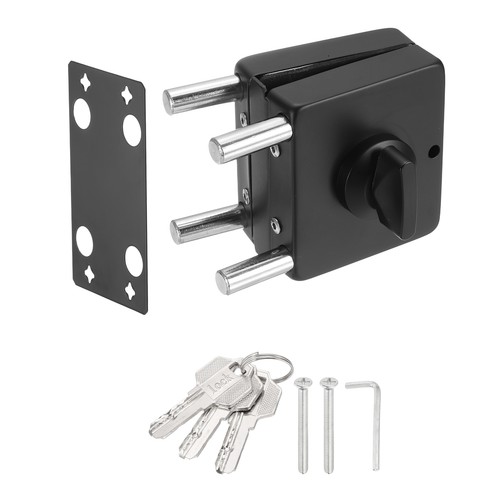 Glass door lock - glass,