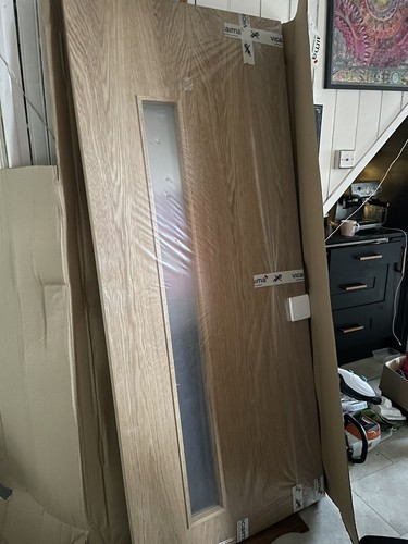Internal door new wooden with - door,