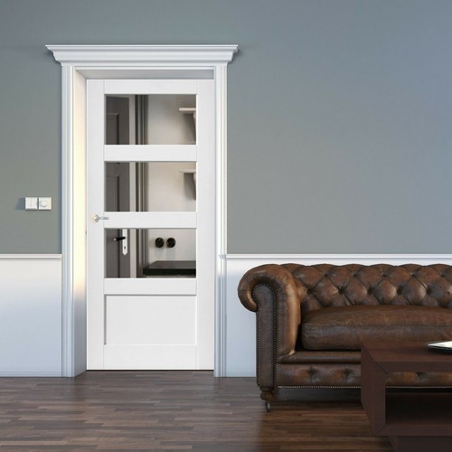 Internal door white shaker - door, 3
