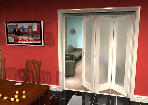 Internal bifold doors white - bifold,
