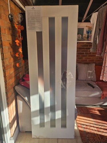 New glass panel - panel, primed