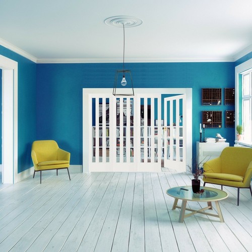 White aston glazed - white,