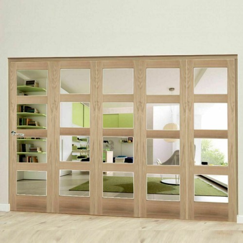 Oak shaker light bifold - oak,