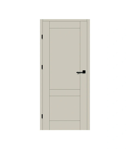 Internal door set - door, with